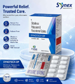  top pharma franchise products of Synex Global Services -	Tab Synotech DP.JPG	